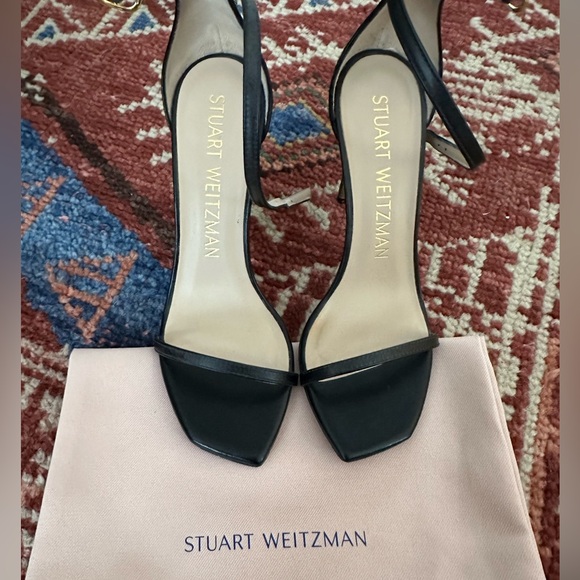 Stuart Weitzman Nudistcurve 100 Sandal - Picture 1 of 4